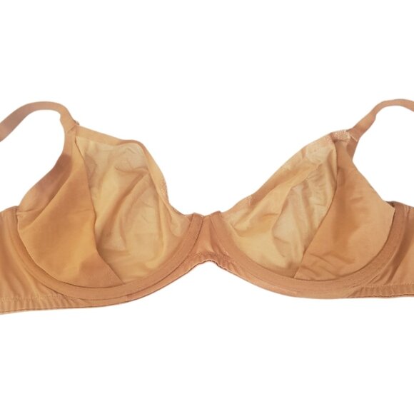 CT2034 Savage X Fenty Fascination Best form Copper Shiny Underwire Bra 36DD - Picture 2 of 11